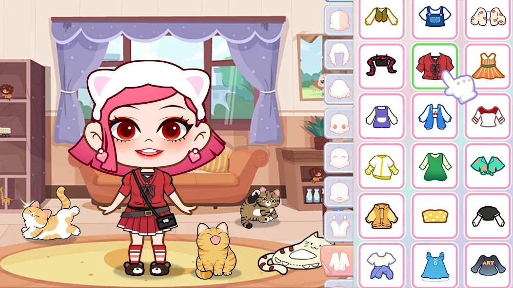 Doll Dress Up - Makeup Games  [МОД Бесконечные деньги] Screenshot 5