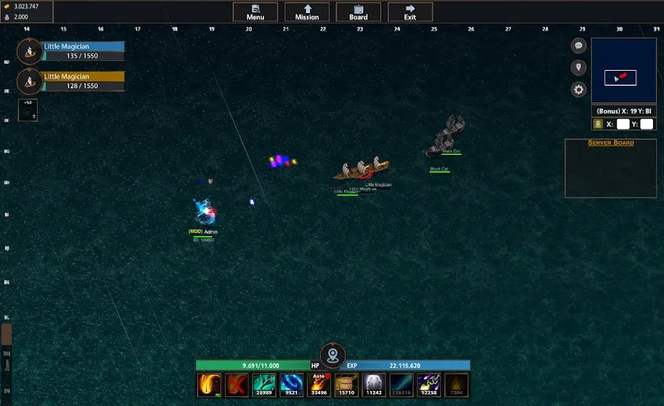 Battle of Sea: Pirate Fight (Битва на море)  [МОД Много монет] Screenshot 2