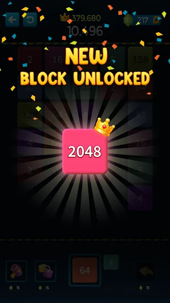 1M - Merge Number Block Puzzle  [МОД Unlocked] Screenshot 5