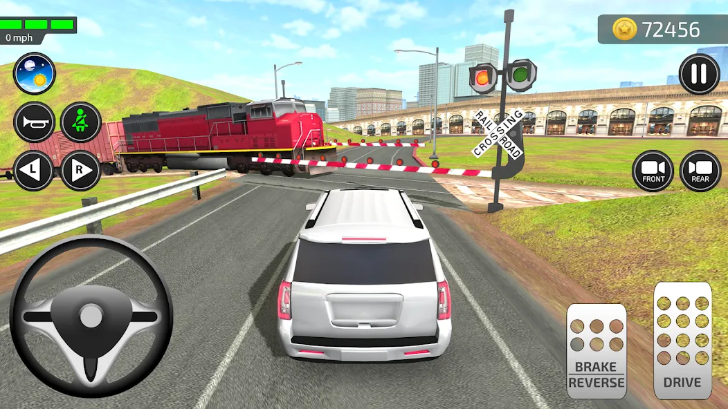 Driving Academy Car Simulator  [МОД Все открыто] Screenshot 1