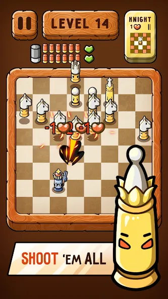 Bullet Chess: Board Shootout (Бюллет чесс)  [МОД Menu] Screenshot 1