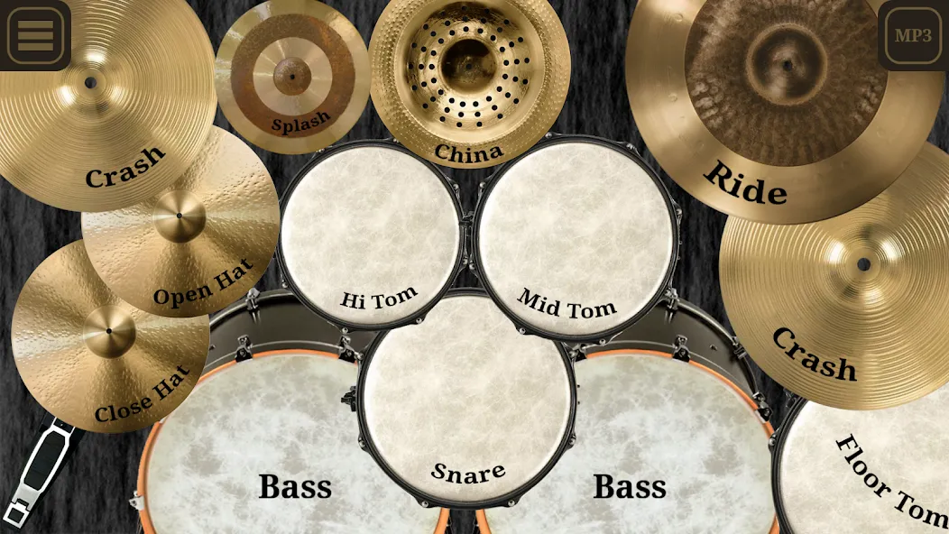 Drum kit (Drums) free  [МОД Unlimited Money] Screenshot 1