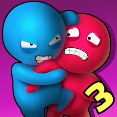 Скачать взломанную Noodleman Party: Fight Games (Нудлман Пати)  [МОД Unlocked] - стабильная версия apk на Андроид