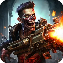 Скачать взломанную Zombie Hunter - Shooting Game (Зомби Хантер)  [МОД Бесконечные монеты] - полная версия apk на Андроид