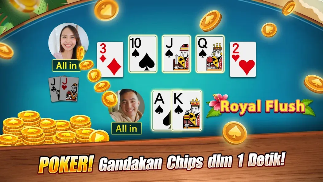 LUXY Domino Gaple QiuQiu Poker (Лукси Домино Гапл Киукиу Покер)  [МОД Все открыто] Screenshot 3