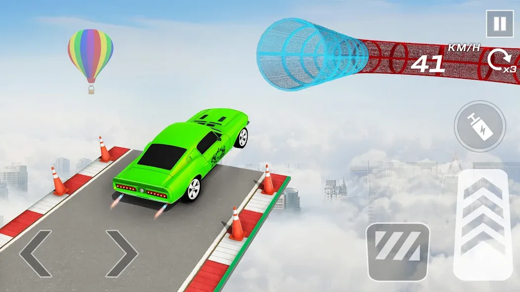 Car Games 3D - GT Car Stunts (ДжиТи Кар Стантс)  [МОД Бесконечные деньги] Screenshot 3