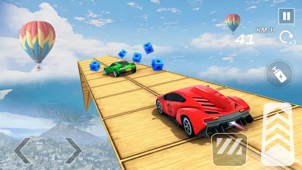 Car Games 3D - GT Car Stunts (ДжиТи Кар Стантс)  [МОД Бесконечные деньги] Screenshot 4