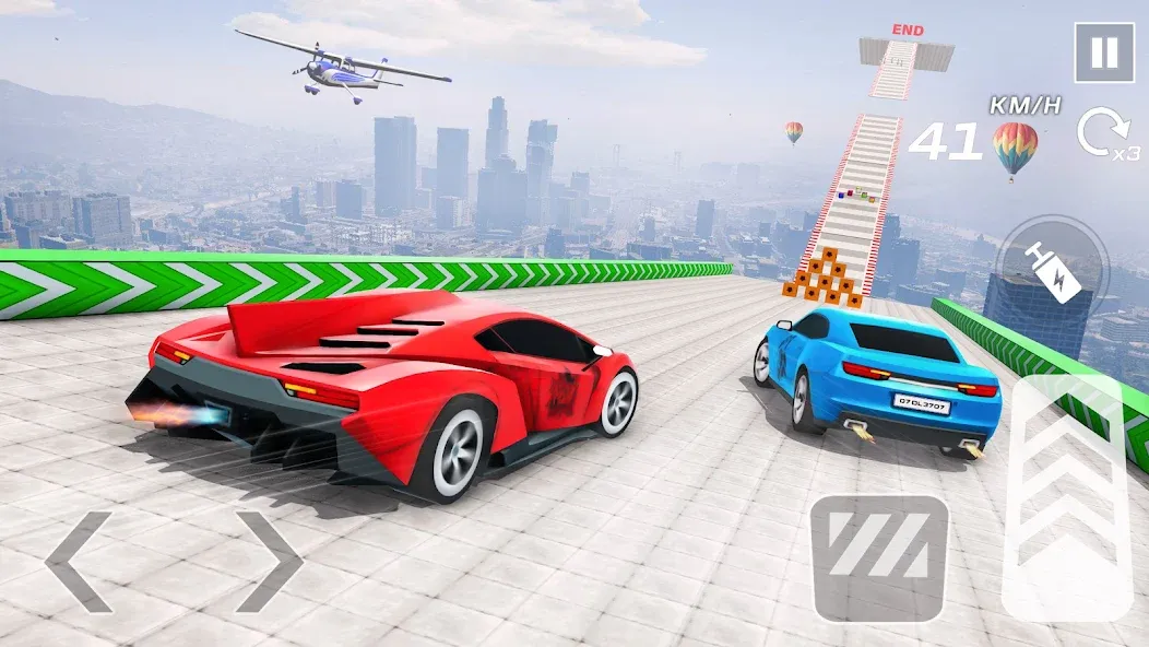 Car Games 3D - GT Car Stunts (ДжиТи Кар Стантс)  [МОД Бесконечные деньги] Screenshot 5