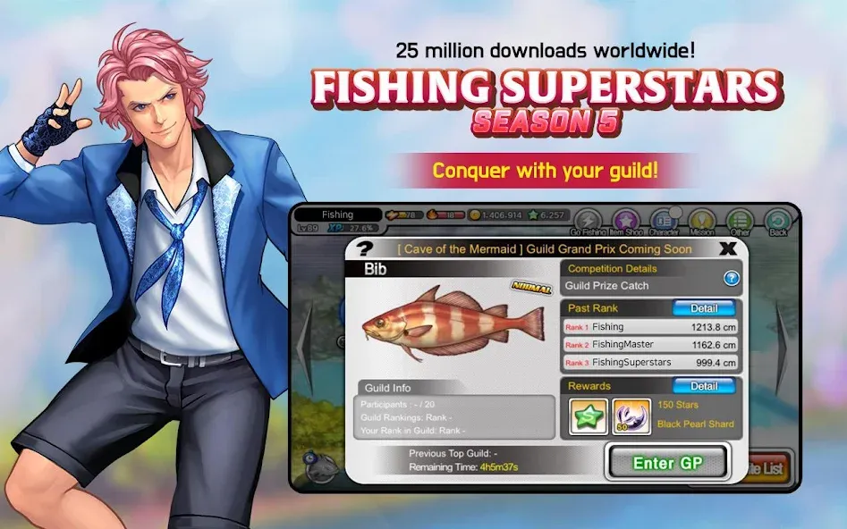 Fishing Superstars (Фишинг Суперзвезды)  [МОД Все открыто] Screenshot 2