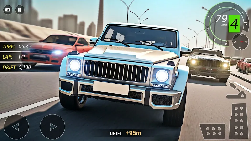 Highway Drifting Racing Games  [МОД Все открыто] Screenshot 4