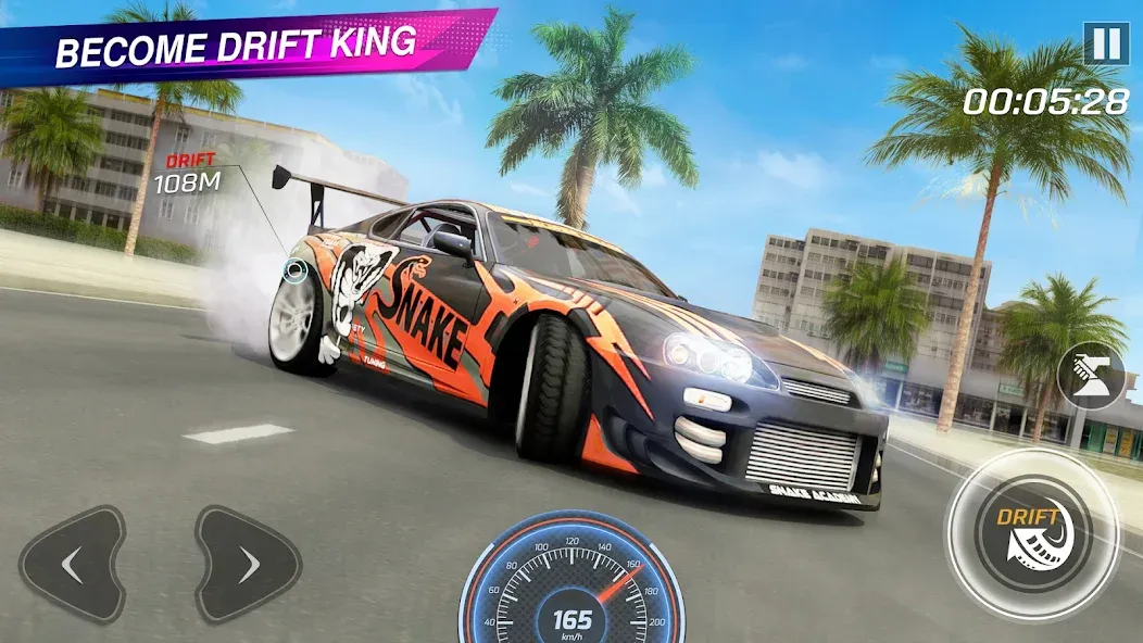 Extreme Car Driving: Car Drift  [МОД Mega Pack] Screenshot 5