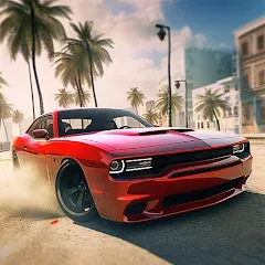 Скачать взломанную Extreme Car Driving: Car Drift  [МОД Mega Pack] - полная версия apk на Андроид