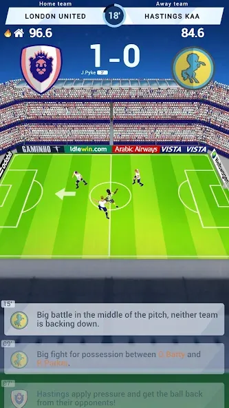 Idle Eleven - Soccer tycoon (Айдл Илевен)  [МОД Unlocked] Screenshot 2