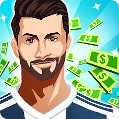 Взломанная Idle Eleven - Soccer tycoon (Айдл Илевен)  [МОД Unlocked] - стабильная версия apk на Андроид