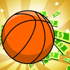 Взломанная Idle Five Basketball tycoon (Айдл Файв Баскетбольный тайкун)  [МОД Много денег] - полная версия apk на Андроид