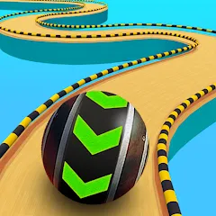 Скачать взломанную Fast Ball Jump - Going Ball 3d (Скай Болл Джамп)  [МОД Mega Pack] - последняя версия apk на Андроид