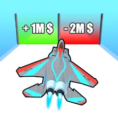 Взлом Plane Evolution!  [МОД Unlimited Money] - стабильная версия apk на Андроид