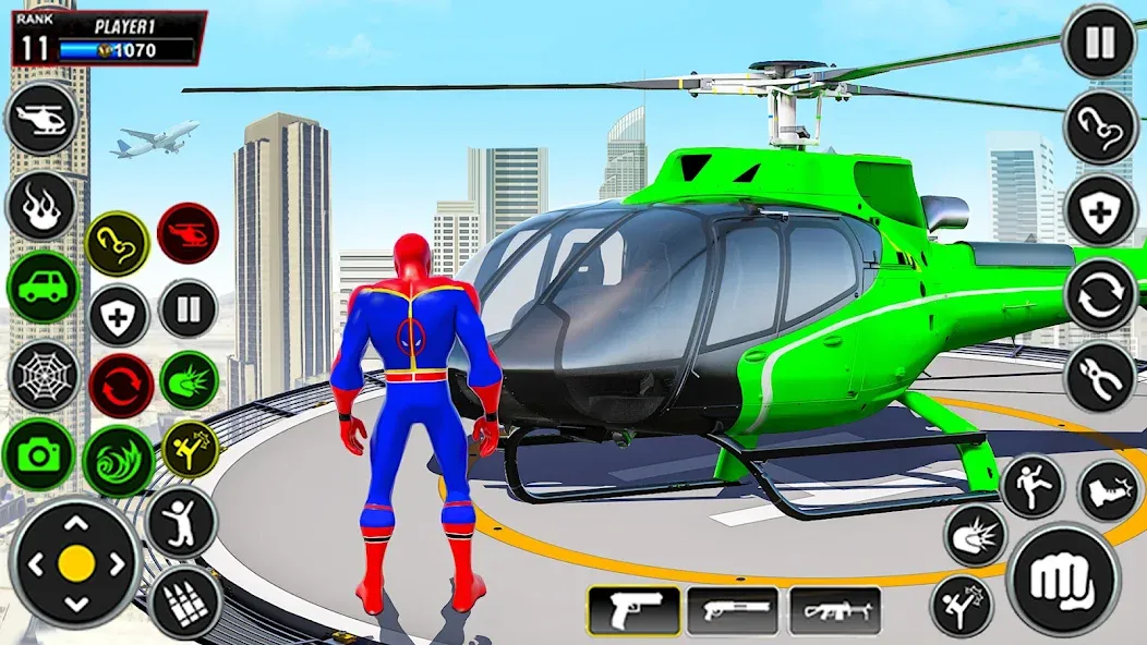 Miami Superhero: Spider Games  [МОД Бесконечные монеты] Screenshot 2