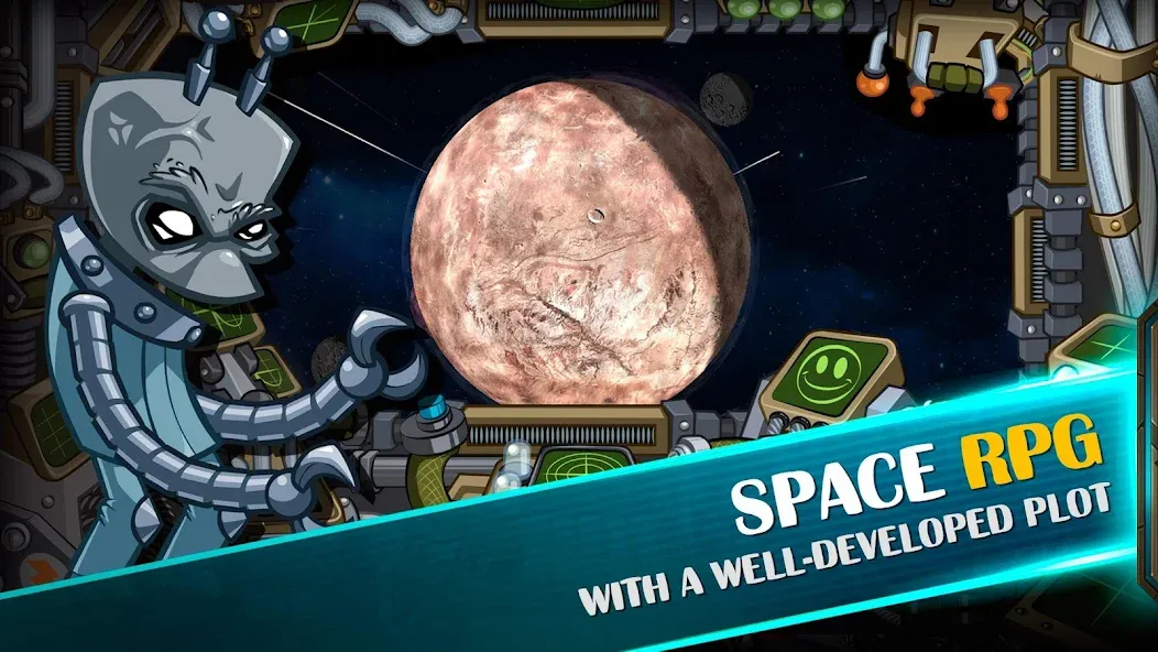 Space Raiders RPG  [МОД Unlocked] Screenshot 2