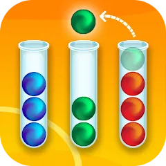 Скачать взломанную Ball Sort - Bubble Sort Puzzle (Болл Сорт)  [МОД Unlimited Money] - полная версия apk на Андроид