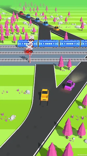 Traffic Run!: Driving Game  [МОД Много монет] Screenshot 1