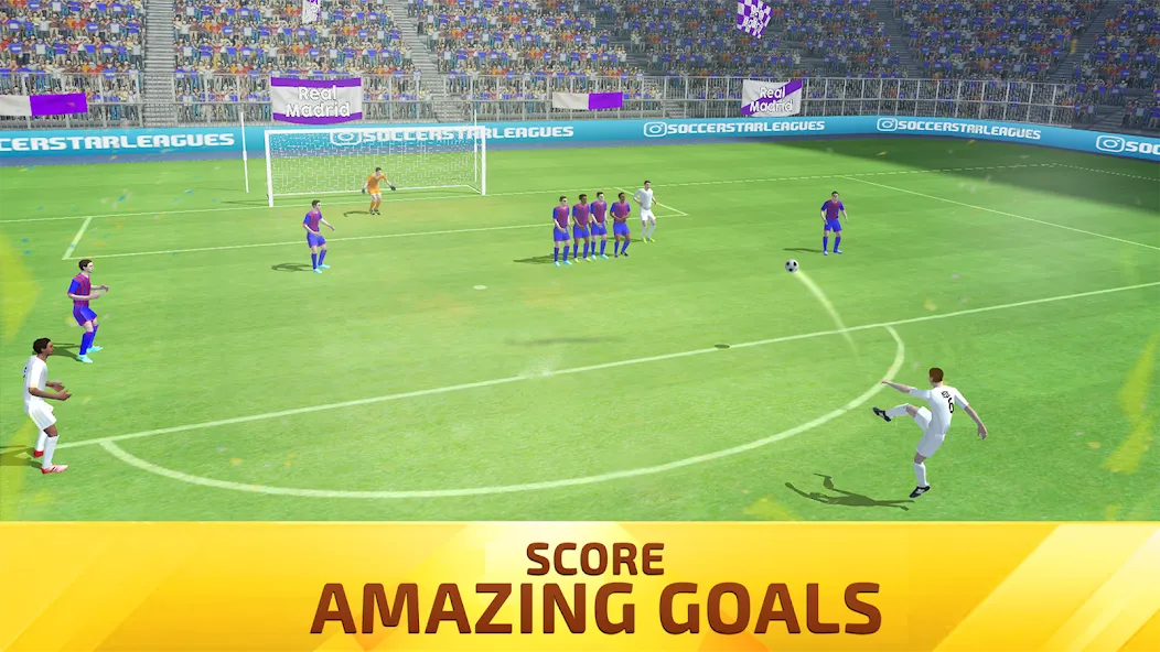 Soccer Star 24 Top Leagues (Футбольная звезда 23 Топ Лиги)  [МОД Много денег] Screenshot 1