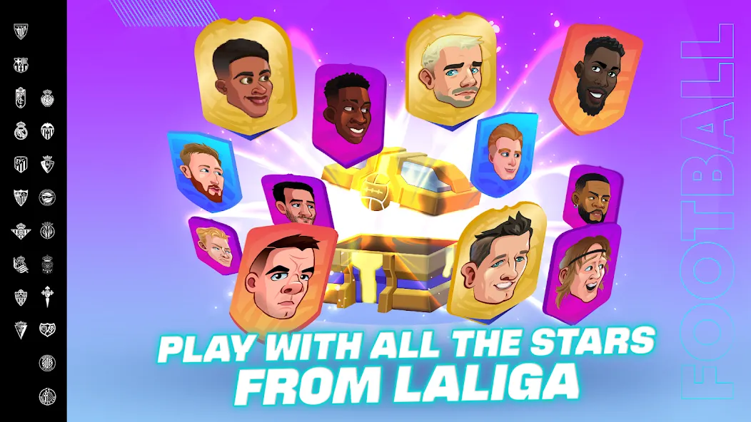 LALIGA Head Football 23 SOCCER (Хед Футбол)  [МОД Бесконечные монеты] Screenshot 4