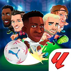 Скачать взломанную LALIGA Head Football 23 SOCCER (Хед Футбол)  [МОД Бесконечные монеты] - стабильная версия apk на Андроид