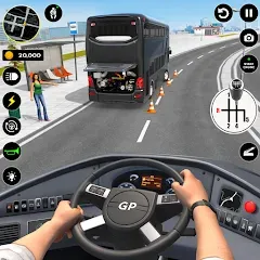 Взлом Bus Simulator : 3D Bus Games (Бас Драйвинг Симулятор ПВП Игра)  [МОД Бесконечные деньги] - последняя версия apk на Андроид