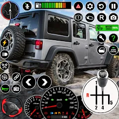 Скачать взлом Offroad Jeep Driving & Parking  [МОД Много денег] - полная версия apk на Андроид