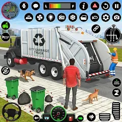 Взломанная Truck Driving Games Truck Game (Трак Драйвинг игры Трак игра)  [МОД Mega Pack] - стабильная версия apk на Андроид