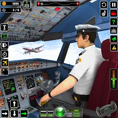 Скачать взлом Airplane Flight Simulator 2023  [МОД Бесконечные монеты] - полная версия apk на Андроид