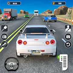 Скачать взлом Real Highway Car Racing Games  [МОД Бесконечные монеты] - стабильная версия apk на Андроид