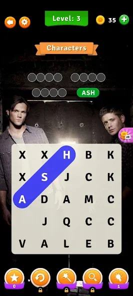 Supernatural Word Search (упернатуральный поиск слов)  [МОД Бесконечные деньги] Screenshot 2