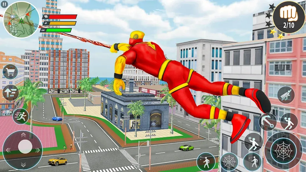 Rope Hero Spider Fighting Game  [МОД Menu] Screenshot 3