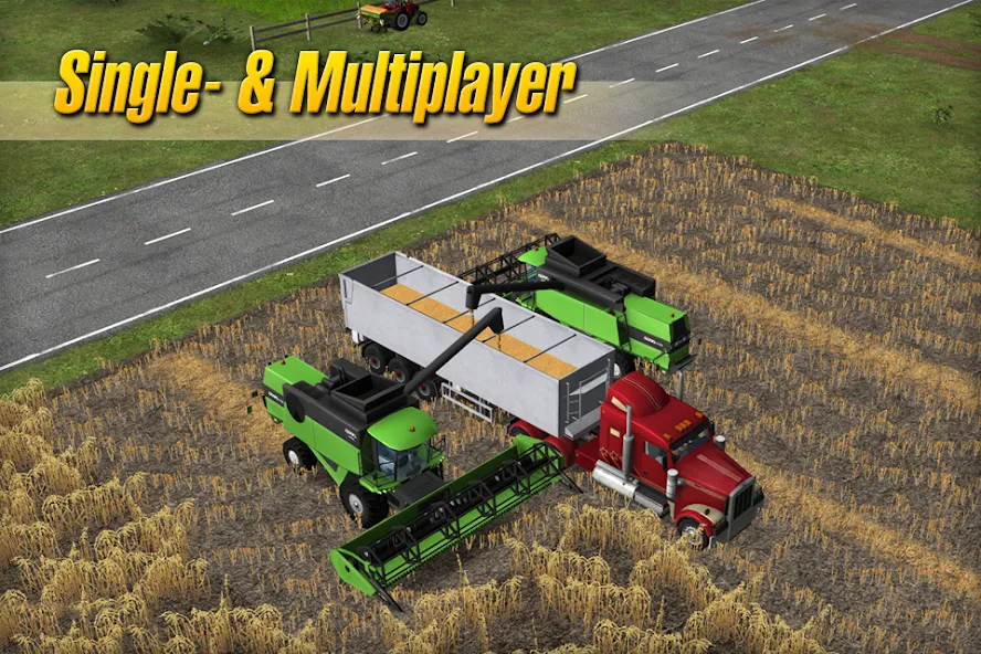 Farming Simulator 14 (Фарминг Симулятор 14)  [МОД Бесконечные монеты] Screenshot 2