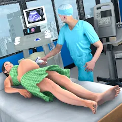 Скачать взлом Pregnant Games Mommy Simulator  [МОД Бесконечные деньги] - полная версия apk на Андроид