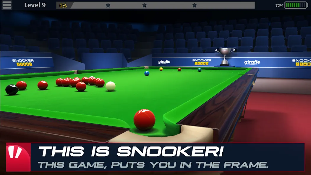 Snooker Stars - 3D Online Spor (Снукер Старс)  [МОД Unlocked] Screenshot 1