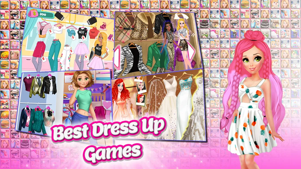 Frippa Games for Girls (Фриппа игры для девочек)  [МОД Menu] Screenshot 2