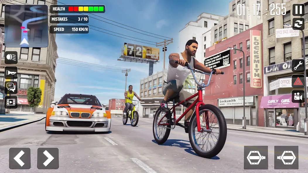 Cycle Stunt Games: Cycle Game (Оффроад Велосипедист )  [МОД Unlocked] Screenshot 1