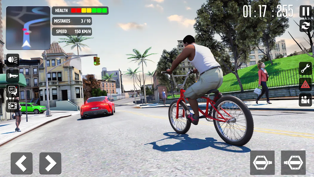 Cycle Stunt Games: Cycle Game (Оффроад Велосипедист )  [МОД Unlocked] Screenshot 2