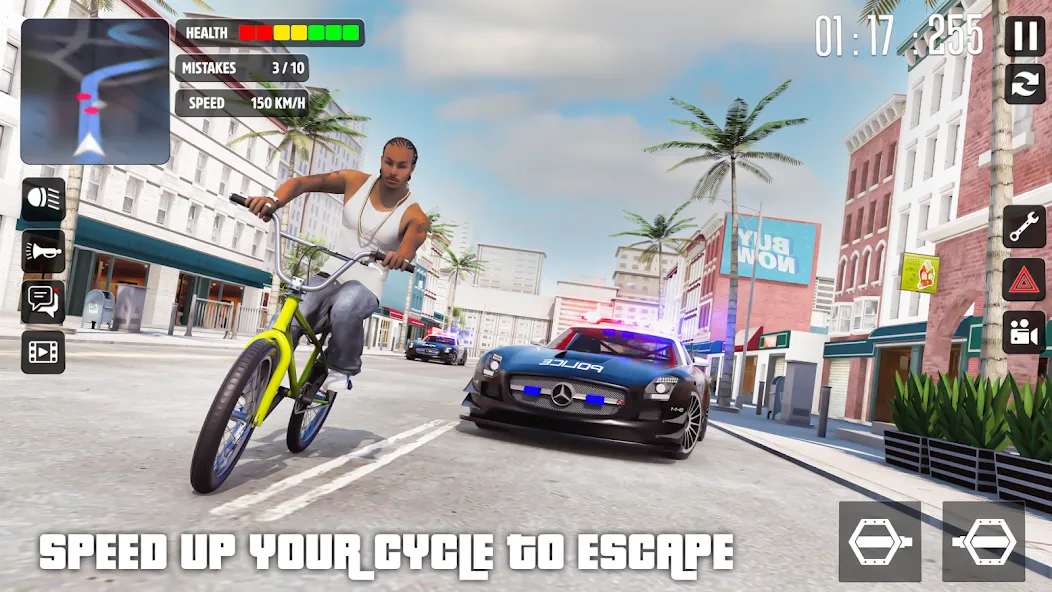 Cycle Stunt Games: Cycle Game (Оффроад Велосипедист )  [МОД Unlocked] Screenshot 4