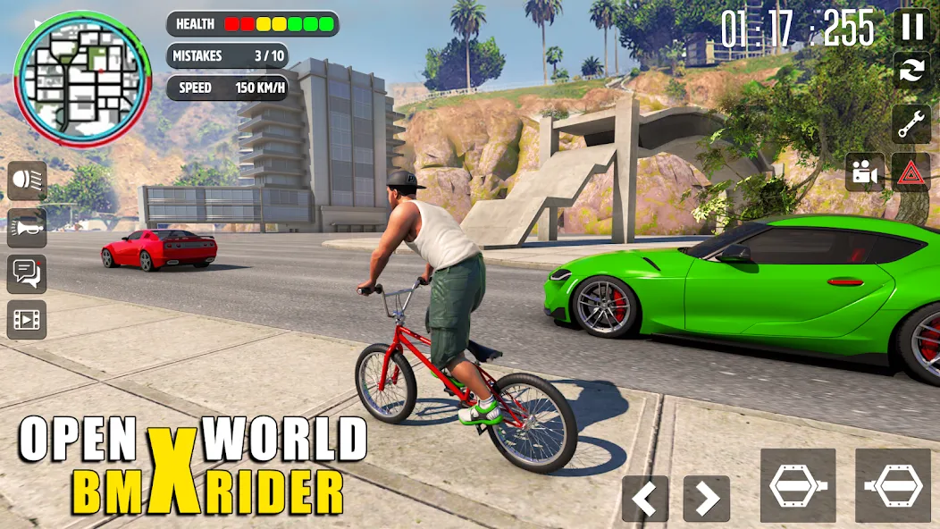 Cycle Stunt Games: Cycle Game (Оффроад Велосипедист )  [МОД Unlocked] Screenshot 5