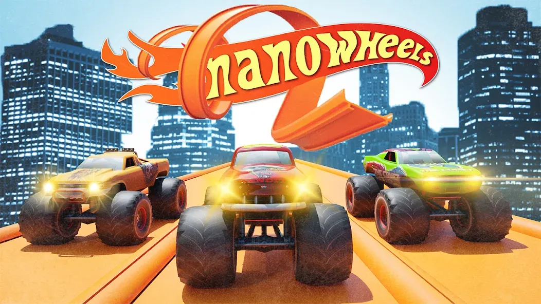 Nano Monster Truck Jam Game  [МОД Много монет] Screenshot 1