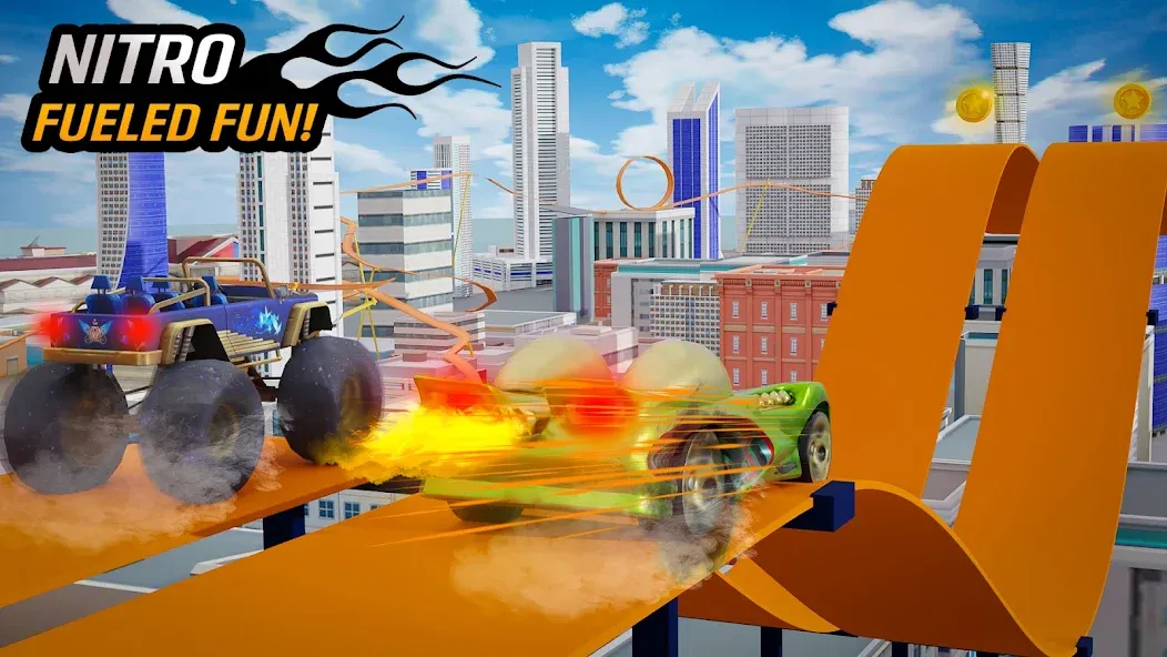 Nano Monster Truck Jam Game  [МОД Много монет] Screenshot 4