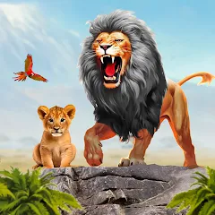 Скачать взлом Ultimate Lion Simulator Game (Лайон Симулятор)  [МОД Много денег] - полная версия apk на Андроид