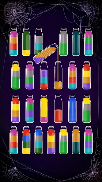 Soda Sort: Water Color Puzzle (Сода Сорт)  [МОД Unlimited Money] Screenshot 2