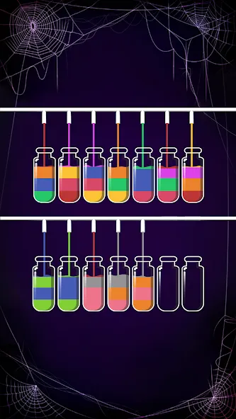 Soda Sort: Water Color Puzzle (Сода Сорт)  [МОД Unlimited Money] Screenshot 4