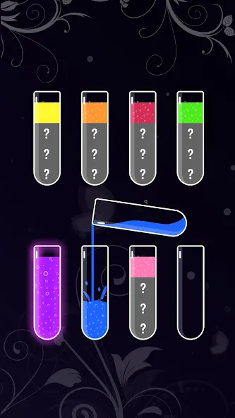 Water Sort - Color Puzzle Game (Уотер Сорт)  [МОД Меню] Screenshot 4