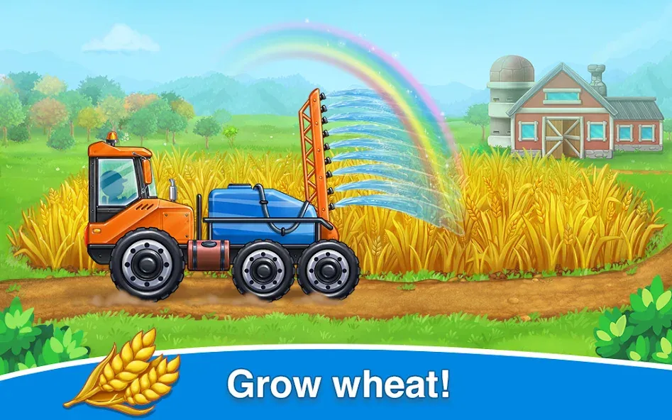 Farm land & Harvest Kids Games  [МОД Mega Pack] Screenshot 3